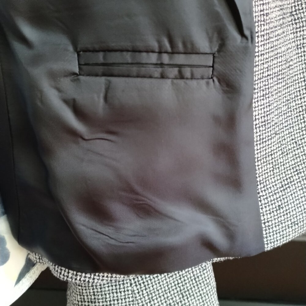 Brooks Brothers Silk-Linen Tweed 60's-vibe jacket, size 2 - Picture 10 of 12